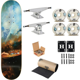 Zero Premium Complete Skateboard Sheckler Lewandowski 8.5" Ft. Krux/SML/Independent