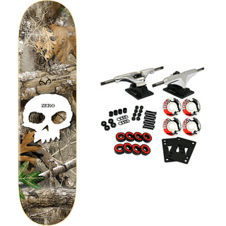 Zero Skateboard Complete Single Skull Realtree Camo  8.5" x 32.3"