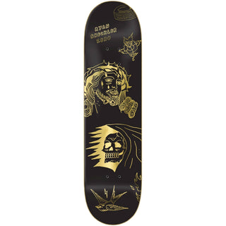 Zero Skateboard Complete Ryan Sheckler Suffer Gold Foil 8.5" x 32.3"
