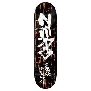 Zero Skateboard Complete Work Sucks Black Dip 8.5" x 32.3"