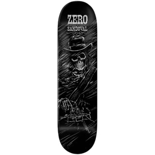 Zero Skateboard Deck Tommy Sandoval Gunslinger Reissue 8.5" x 32.3"