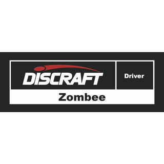 Discraft Disc Golf Z Line Zombee Fairway Driver 6/4/-1/1 Orange/Black 177-180g