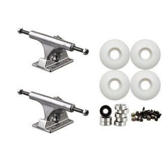 Ace 11 (7.25") Skateboard Trucks 52mm Wheels and Bearings Combo Package