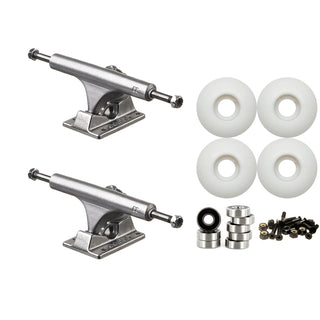 Ace 33 (8.0") Skateboard Trucks 52mm Wheels and Bearings Combo Package