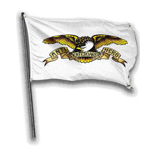 Anti Hero Banner Eagle White Cloth 36" x 60"