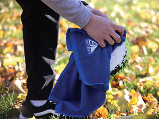 Axiom Disc Golf Towel Tri-Fold Blue 23.25" x 16.5"