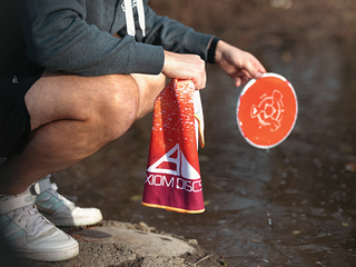 Axiom Disc Golf Towel Sublimated Red 23.75" x 15.5"