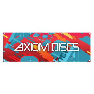 Axiom Disc Golf Vinyl Banner - Isometry Graphics - Large 6' x 2' - MVP