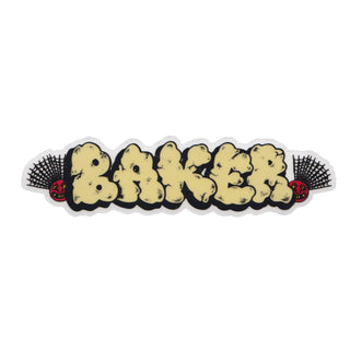 Baker Skateboard Sticker Rowan Zorilla Bubble Jolly Graphic 6" x 1.75"