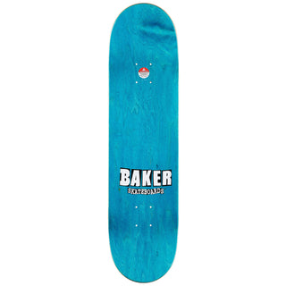 Baker Deck Brand Logo White 8.125"