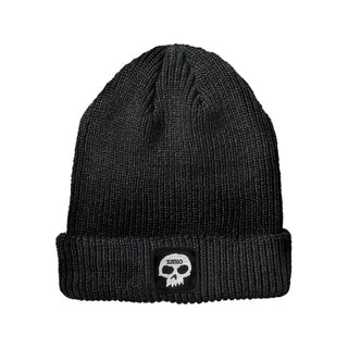 Zero Skateboards Beanie Skull Patch Black