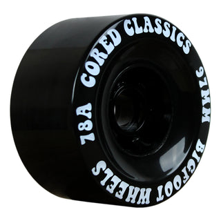 Bigfoot Longboard Wheels - 97mm 78a Cored Classics Black