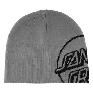 Santa Cruz Skateboards Beanie Big Opus Dot Skull Cap Grey