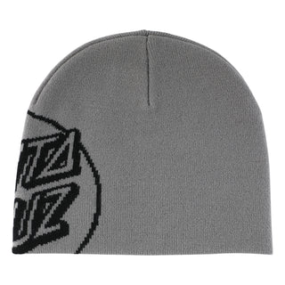 Santa Cruz Skateboards Beanie Big Opus Dot Skull Cap Grey