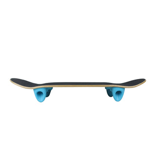 Softrucks Practice Complete - 7.75" Stained Red Deck / Blue Trucks