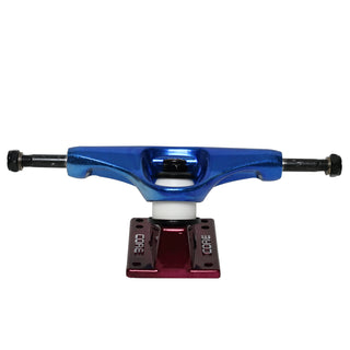 Core Hollow Trucks 5.0 (7.75") Anodized Blue With Red Base (Hollow Kingpin)