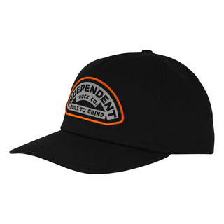 Independent Trucks Hat Built To Grind Onsite Snapback Black