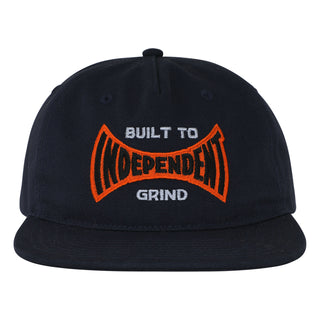 Independent Trucks Hat Built To Grind Span Snapback Midnight Blue