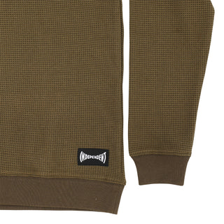 Independent Trucks Longsleeve Shirt Cannery Crew Army Green