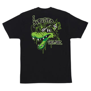 Creature Skateboards Shirt Survivor Black