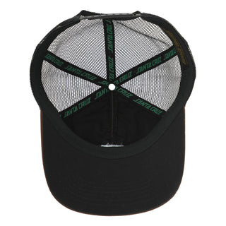 Santa Cruz Skateboards Hat Cruz Embroidered Snapback Brown/Black