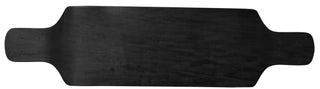 Longboard Moose Drop Down Deck 9.4" x 38" Stained Black