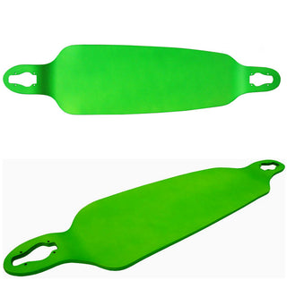 Longboard Moose Drop Down/Through Deck 9.75" x 39.75" Neon Green
