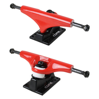 Core Trucks 5.25 (8.0") Dipped Red / Black Base