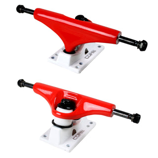 Core Trucks 5.25 (8.0") Dipped Red / White Base