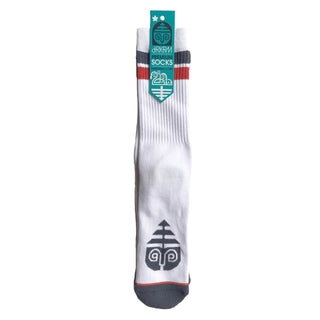 Darkroom Skateboard Socks Camper White