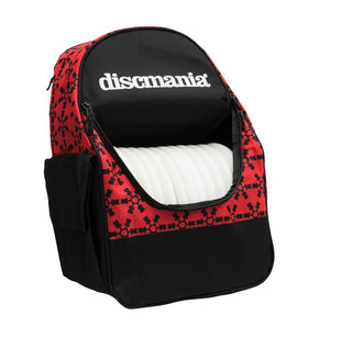 Discmania Disc Golf Bag Fanatic Go Backpack Red