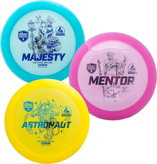 Discmania Mega Distance Disc Golf Set of 3 Active Premium Drivers