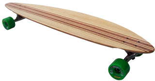 MAPLE with INLAID BAMBOO Longboard Complete with 180MM RANDAL TRUCKS