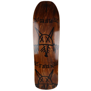 Dogtown Old School Skateboard Rat Face Brown with Indy Trucks, OJ Wheels