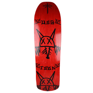 Dogtown Old School Skateboard Rat Face Red with Indy Trucks, OJ Wheels
