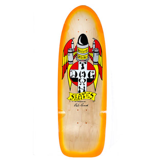 Dogtown Skateboard Deck Bob Biniak 70's Classic Natural/Orange 9.53" x 30.308"
