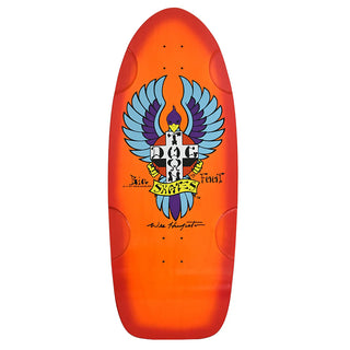 Dogtown Skateboard Deck Big Foot OG 70s Classic Orange/Red 11.788" x 30.824"