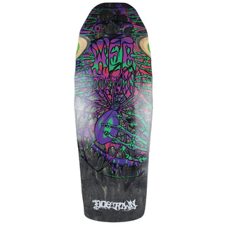 Dogtown Old School Skateboard Web Reissue Black/Wht with Indy Trucks, OJ Wheels