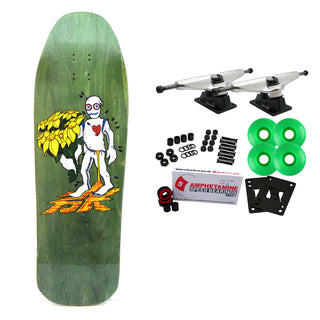 Dogtown Skateboard Complete Bryce Kanights Flower Guy 1 Re-Issue Green 10.125" x 31.875"