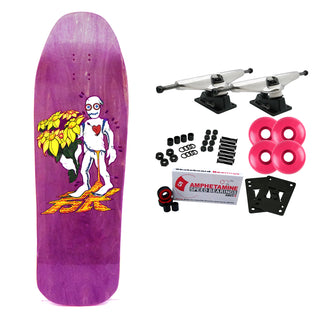 Dogtown Skateboard Complete Bryce Kanights Flower Guy 1 Re-Issue Pink 10.125" x 31.875"