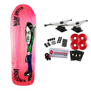 Dogtown Skateboard Complete Wade Speyer Victory Re-Issue Red 9.75" x 31.375"