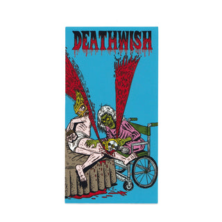 Deathwish Skateboard Sticker Julian Davidson Domestic Battery Graphic 2.75" x 5.5"