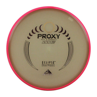 Axiom Disc Golf Eclipse 2.0 Proxy Putter 3/3/-1/0.5 Glow/Red 172 grams