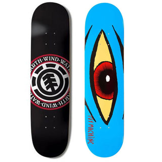 Element/Toy Machine Skateboard Deck 2-Pack of Decks Seal 7.75" & Sect Eye 7.875"
