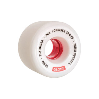 Globe Wheels Flatsider 60mm 80A White/Red