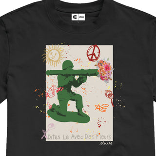 Etnies Shirt Flower Launcher Black