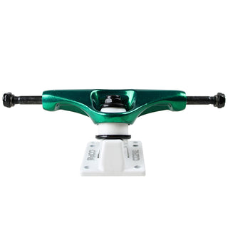 Core Trucks 5.0 (7.75") Anodized Green / White Base