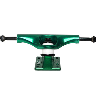 Core Hollow Trucks 5.25 (8.0") Anodized Green With Green Base (Hollow Kingpin)
