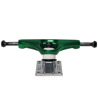 Core Hollow Trucks 5.0 (7.75") Anodized Green With Silver Base (Hollow Kingpin)
