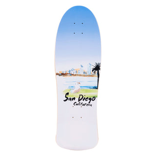 The Heated Wheel Skateboard Deck Fast Lane 9.5" x 32"